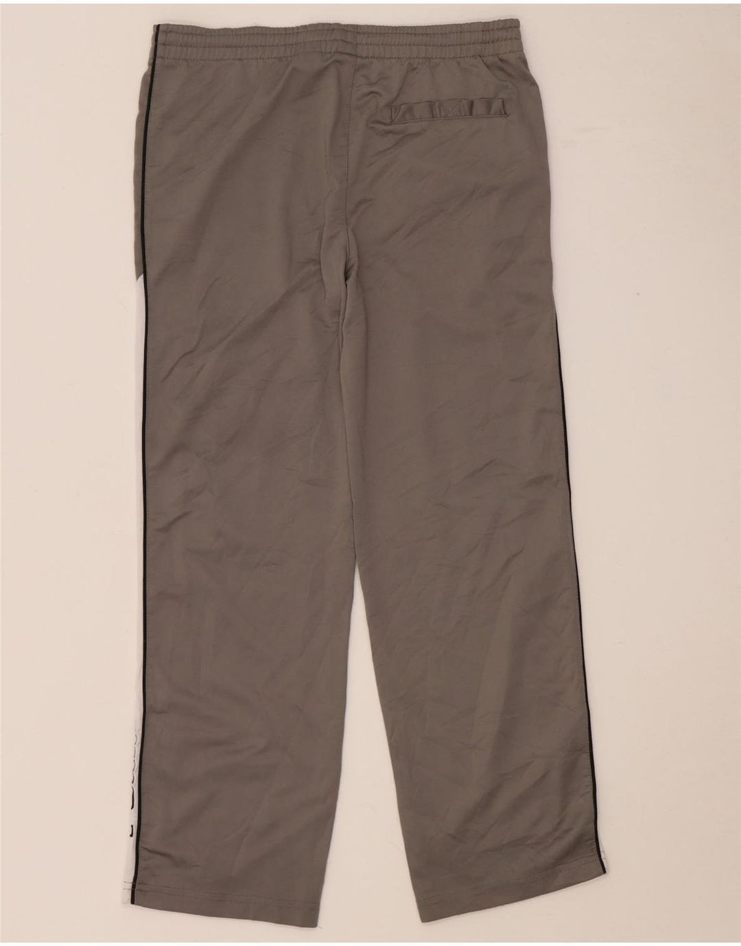 Puma Boys Graphic Tracksuit Trousers 9-10 Years Medium Grey Colourblock