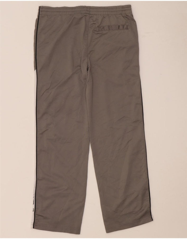 Puma Boys Graphic Tracksuit Trousers 9-10 Years Medium Grey Colourblock