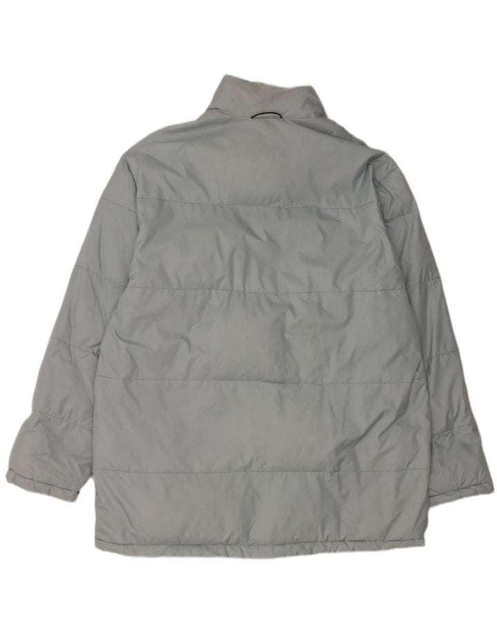 Sergio Tacchini Mens Padded Jacket UK 44 2XL Blue Polyamide