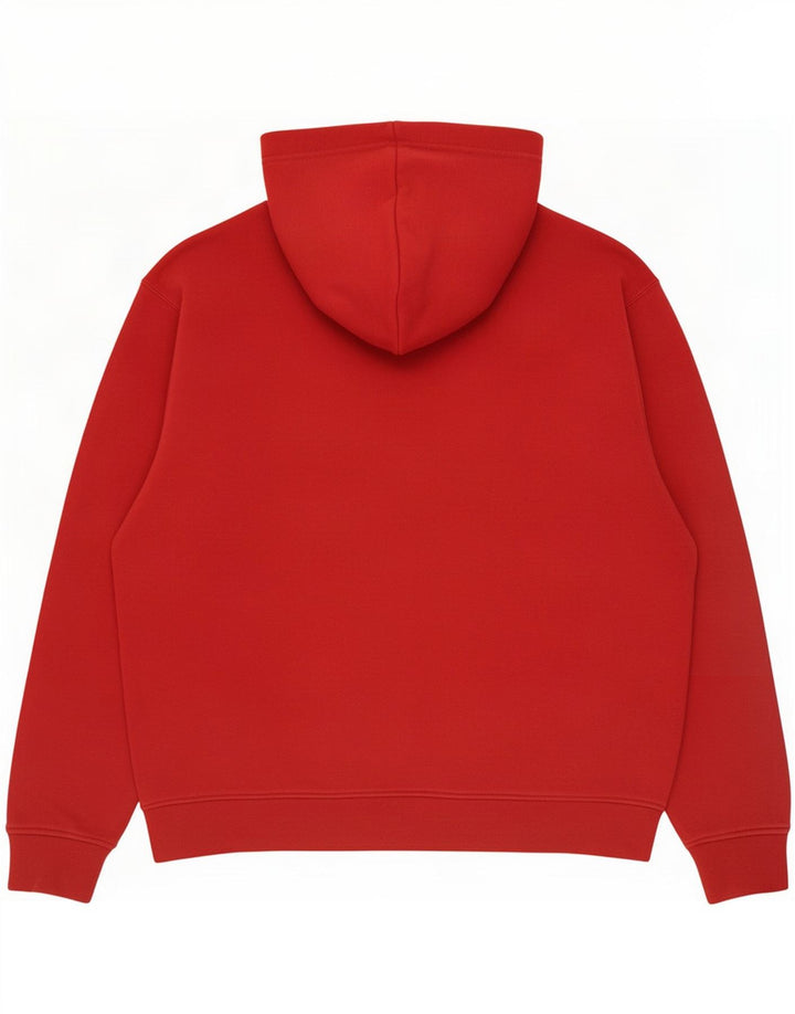 Jordan Mens Hoodie Jumper Large Red Cotton