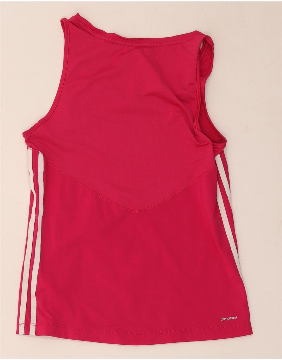 Adidas Womens Climacool Vest Top UK 12/14 Medium Pink Polyamide