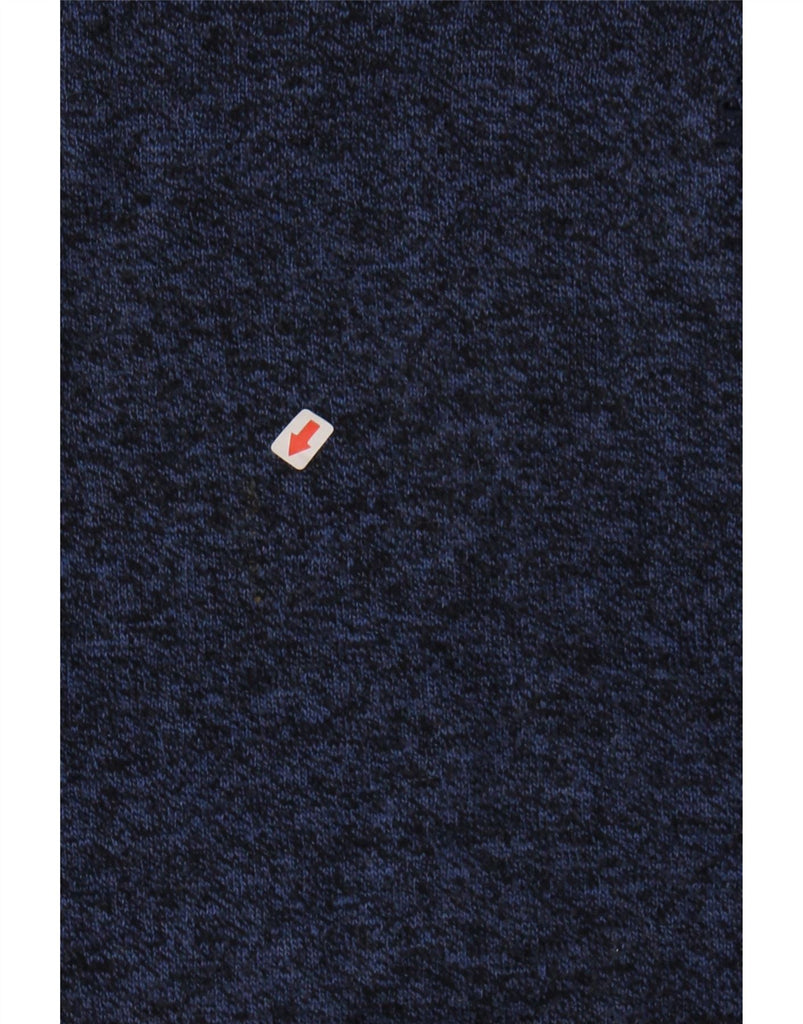 SUPERDRY Mens Boat Neck Jumper Sweater IT 54 XL Navy Blue Flecked Cotton Vintage Superdry and Second-Hand Superdry from Messina Hembry 