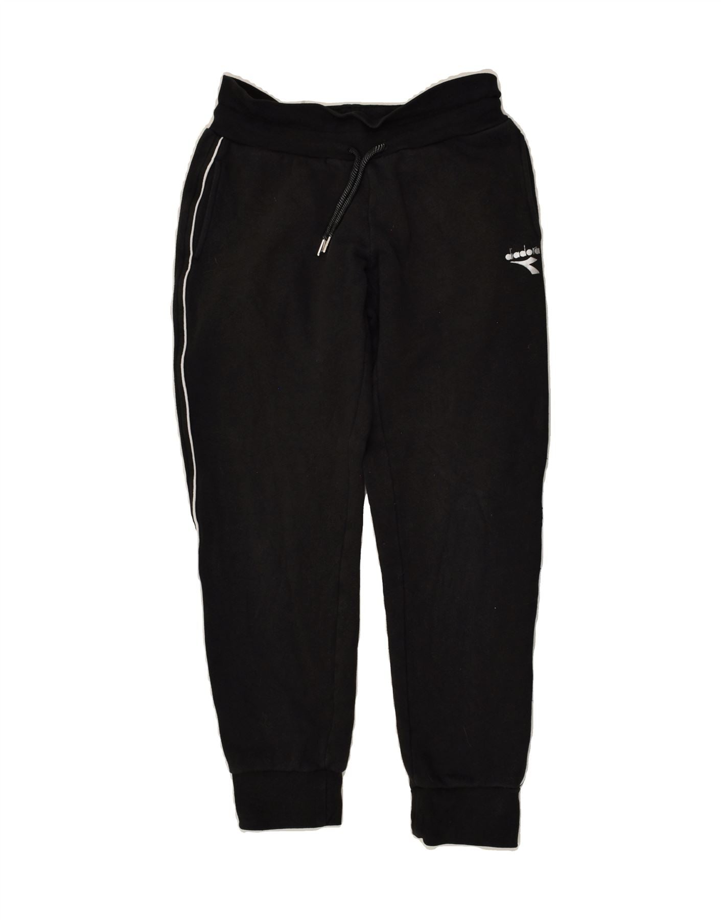 DIADORA Pantaloni Tuta Bambino Joggers 13-14 Anni Nero Cotone