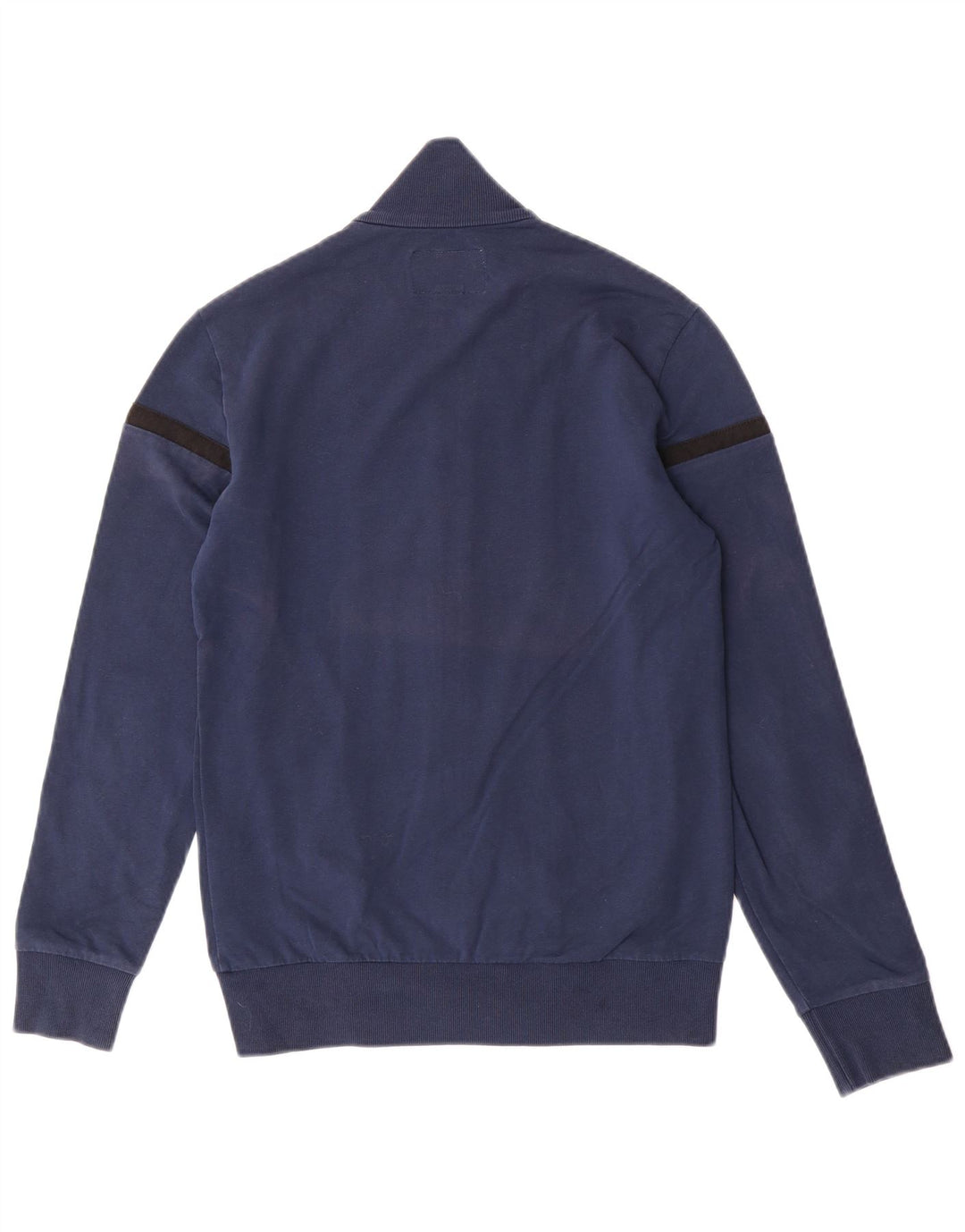 Energie Mens Tracksuit Top Jacket Small Navy Blue Colourblock Cotton