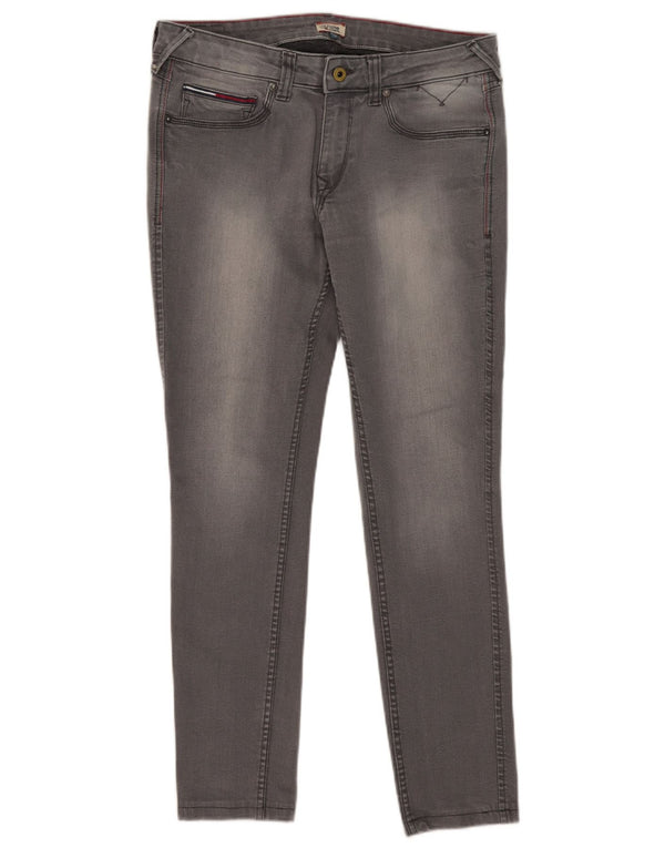 Tommy Hilfiger Womens Skinny Jeans W33 L29 Grey Cotton