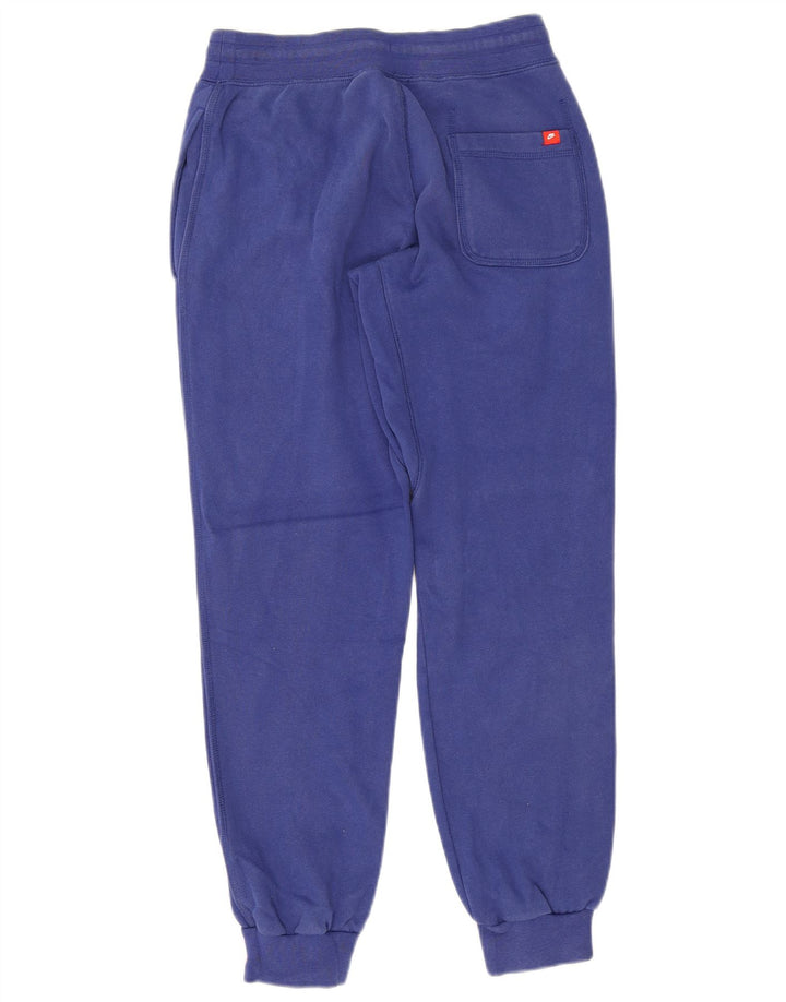 Nike Mens Tracksuit Trousers Joggers XS  Blue Cotton