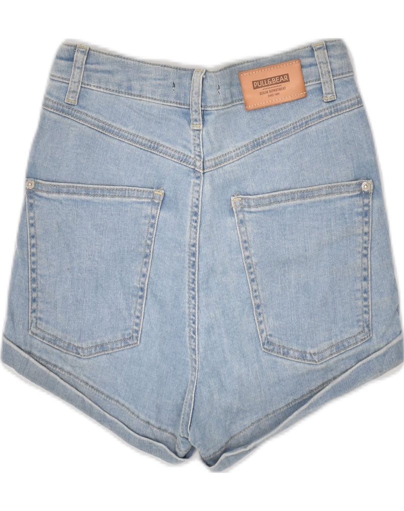 PULL & BEAR Womens Denim Shorts EU 32 2XS W22 Blue | Vintage Pull & Bear | Thrift | Second-Hand Pull & Bear | Used Clothing | Messina Hembry 