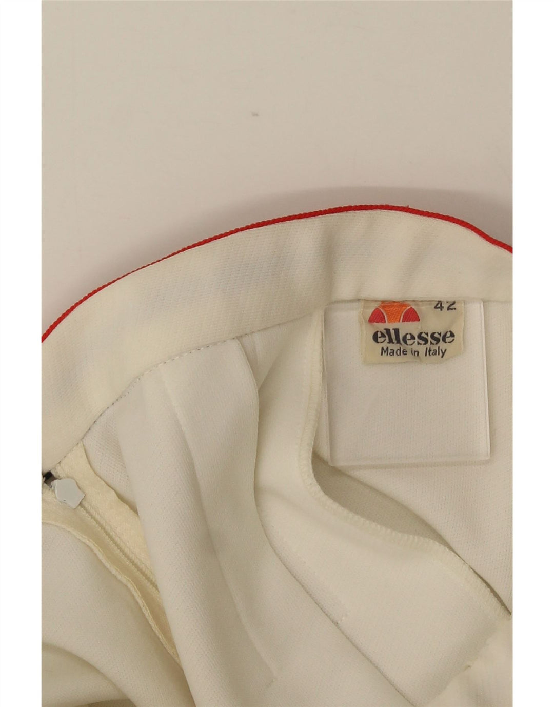 ELLESSE Womens Tennis Skirt IT 42 Medium  White Colourblock