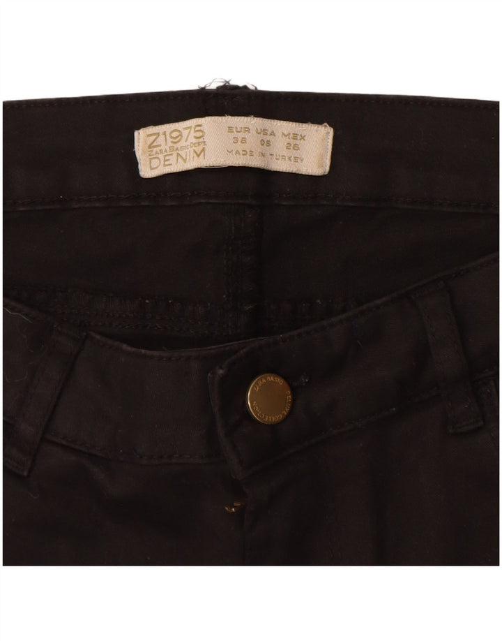 Zara Womens Skinny Jeans EU 38 Small W30 L28 Black