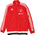 Adidas Mens Graphic Regular Fit Tracksuit Top Jacket Medium Red Colourblock
