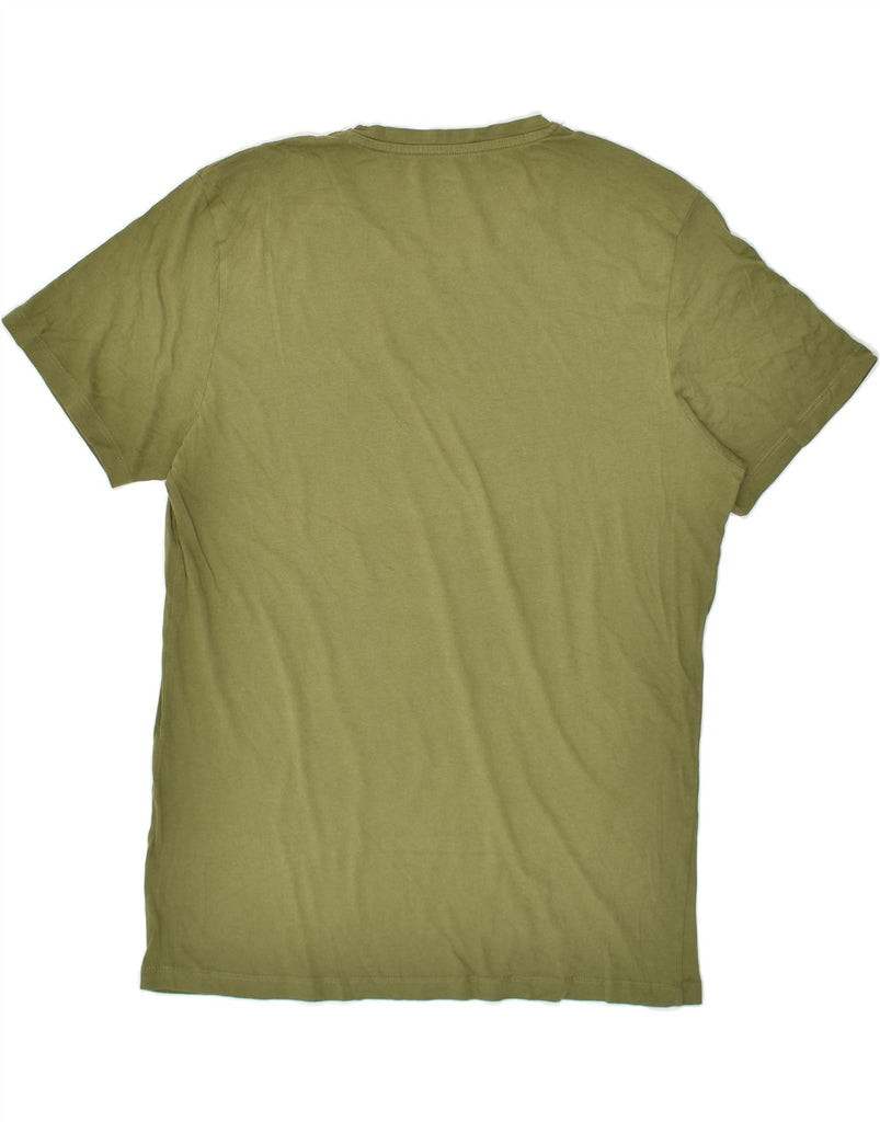 JACK & JONES Mens Graphic T-Shirt Top Large Green Cotton | Vintage Jack & Jones | Thrift | Second-Hand Jack & Jones | Used Clothing | Messina Hembry 