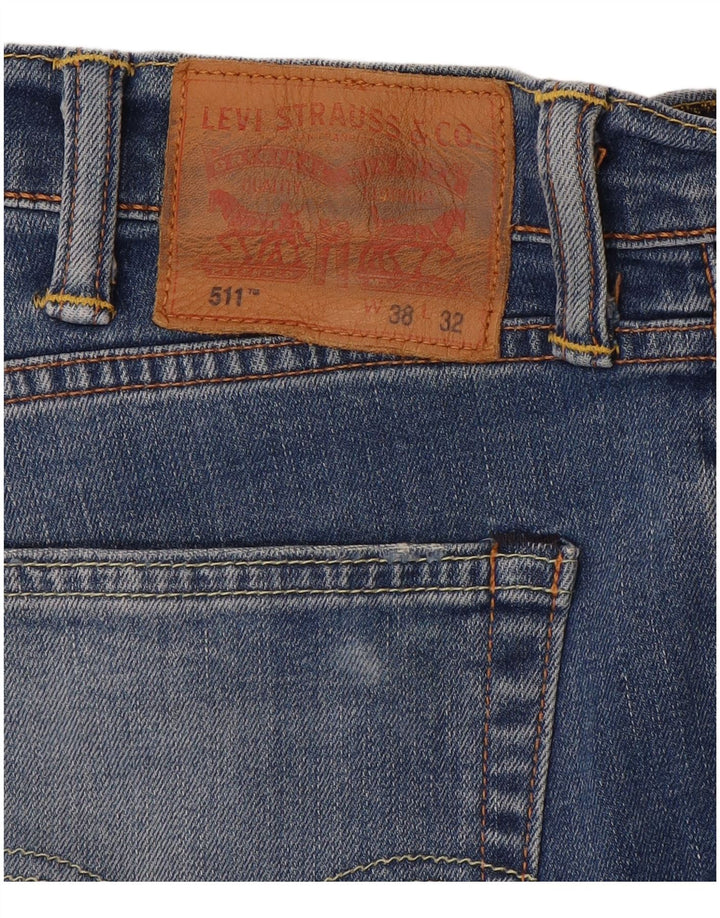 LEVI'S Mens 511 Slim Jeans W38 L32 Blue