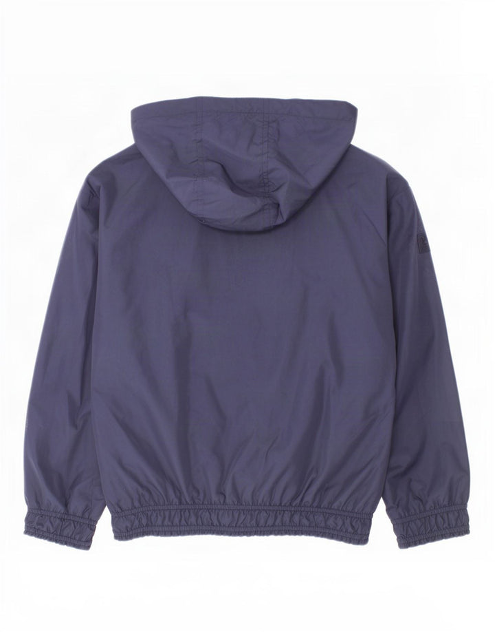 Tommy Hilfiger Boys Hooded Bomber Jacket 7-8 Years Navy Blue Polyester
