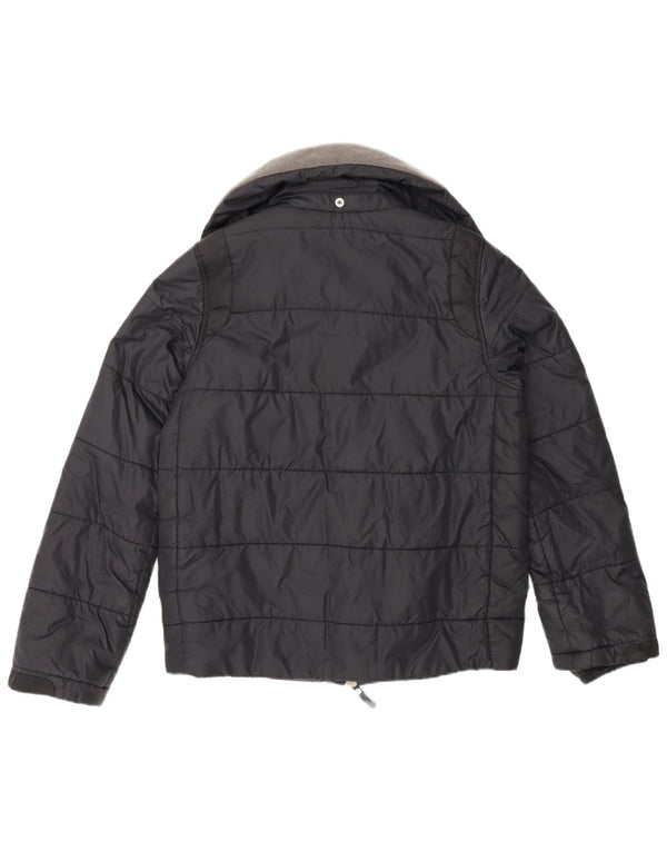 Diesel Mens Padded Jacket UK 36 Small Black Nylon