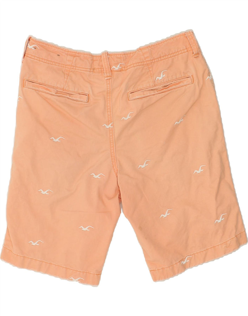 HOLLISTER Mens Chino Shorts W31 Medium Orange Cotton | Vintage Hollister | Thrift | Second-Hand Hollister | Used Clothing | Messina Hembry 