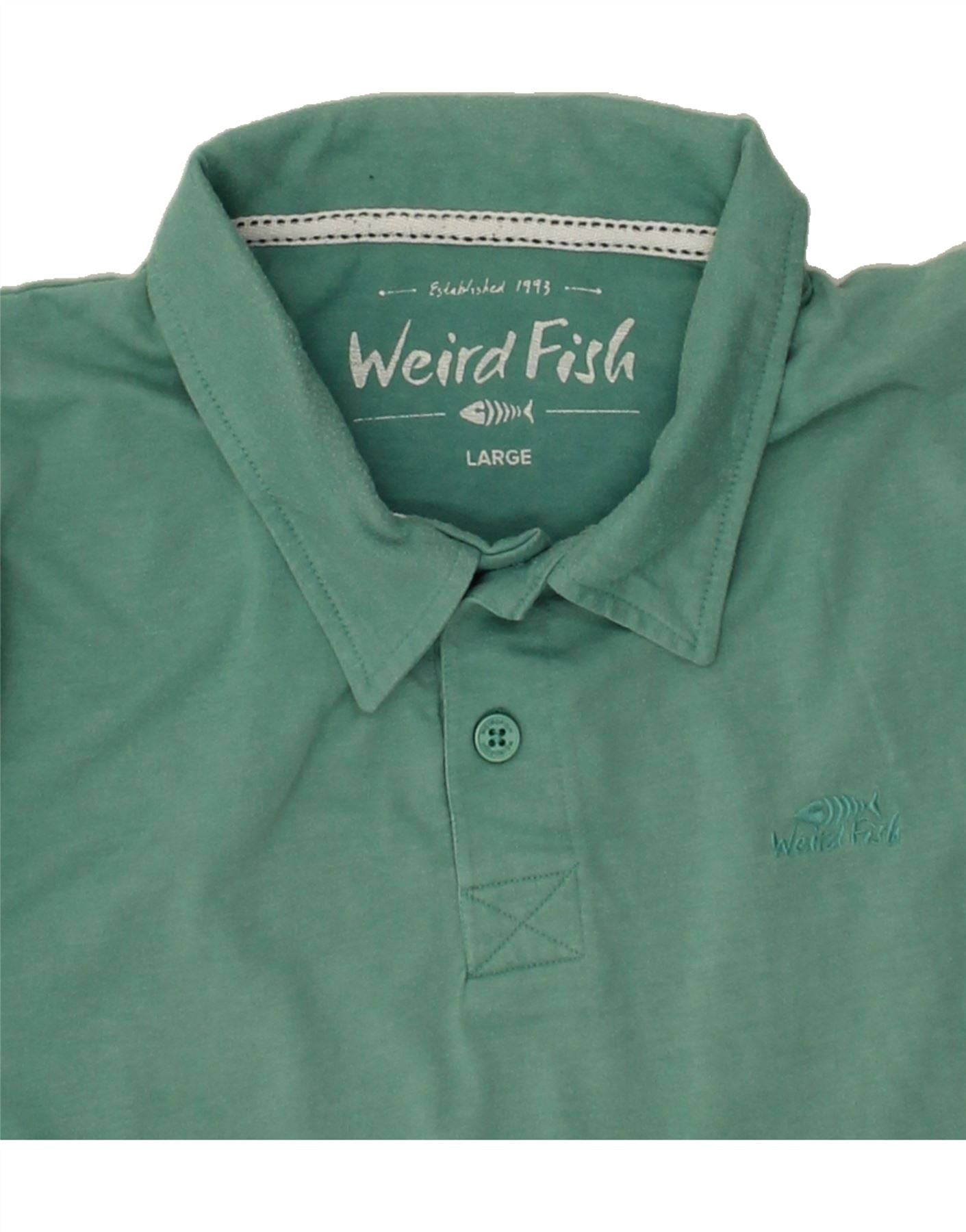 Polo shirt with fish logo best sale