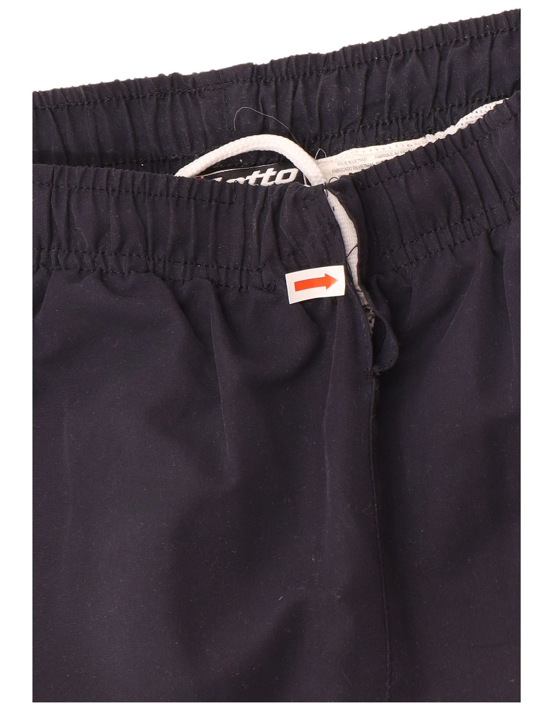 Lotto Mens Tracksuit Trousers Medium Navy Blue Colourblock Polyester