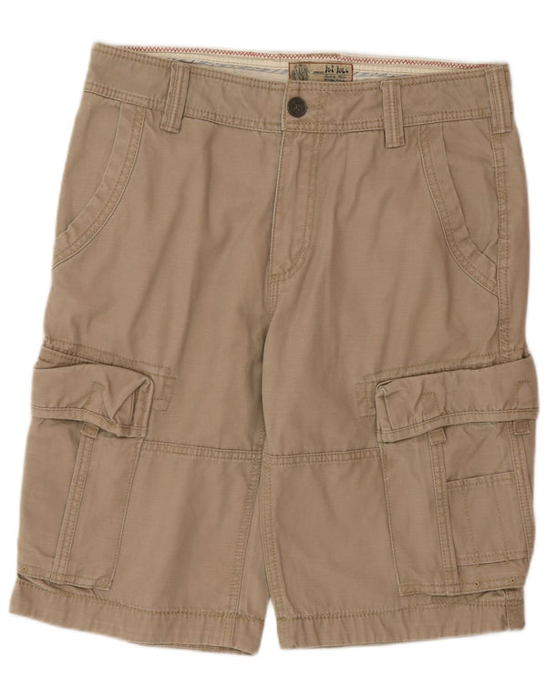 FAT FACE Mens Cargo Shorts W32 Medium Beige Cotton