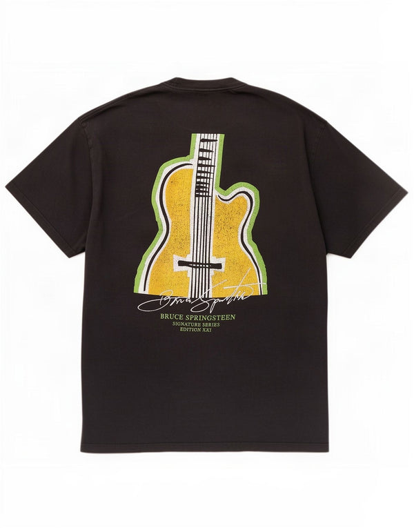 Hard Rock Cafe Mens Barcolana Graphic T-Shirt Top Medium Black Cotton
