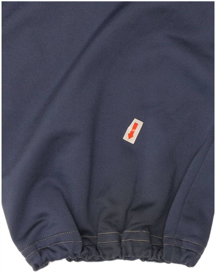 Diadora Mens Tracksuit Trousers Joggers Large Navy Blue Polyester