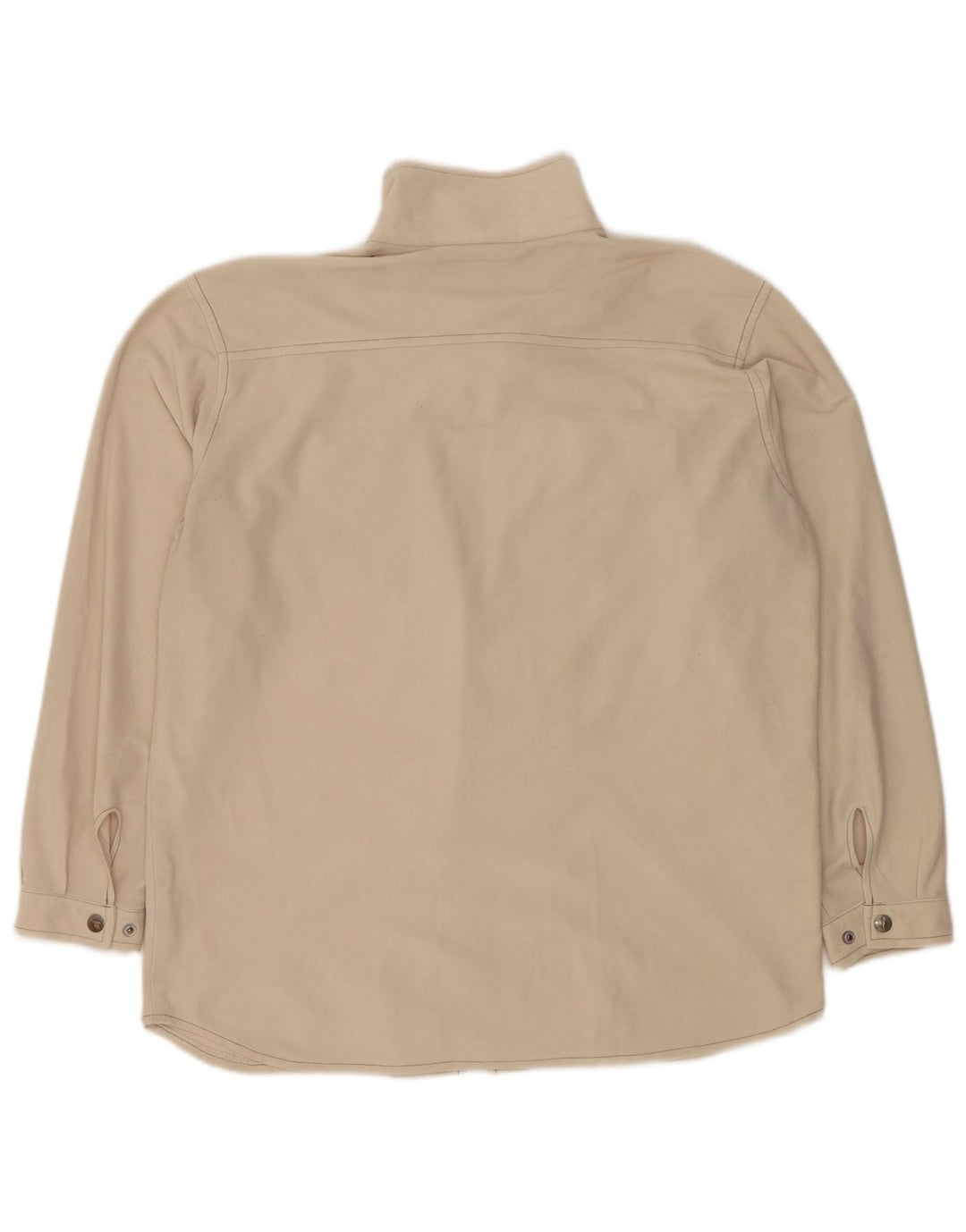 DIADORA Mens Tracksuit Top Jacket Medium Beige Polyester
