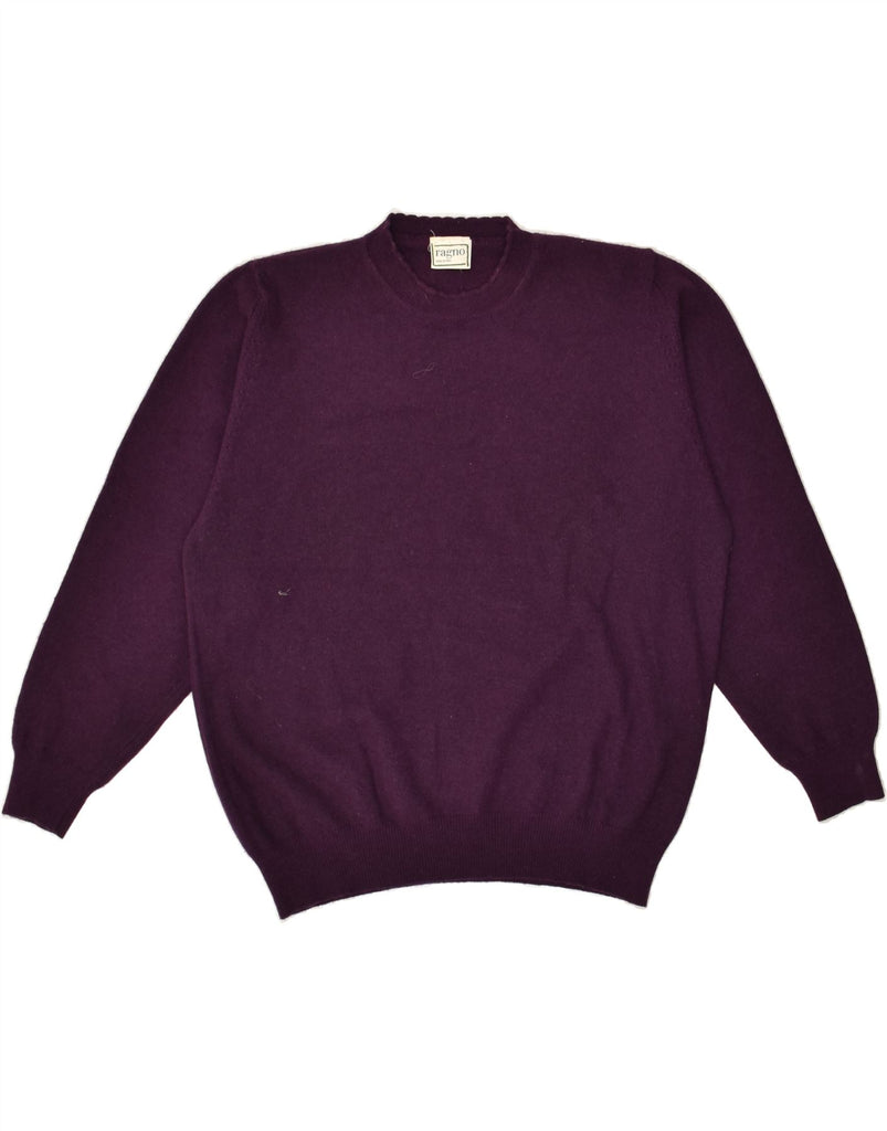 RAGNO Womens Turtle Neck Jumper Sweater UK 12 Medium Purple | Vintage Ragno | Thrift | Second-Hand Ragno | Used Clothing | Messina Hembry 