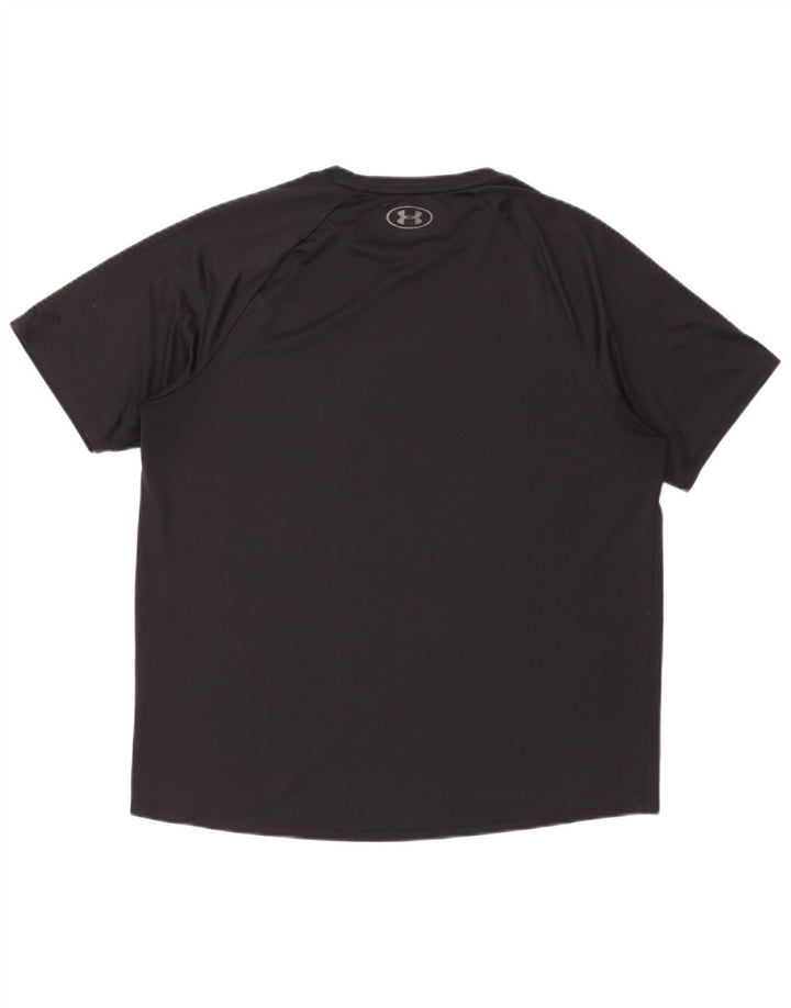 Under Armour Mens The Tech Tee T-Shirt Top Large Black