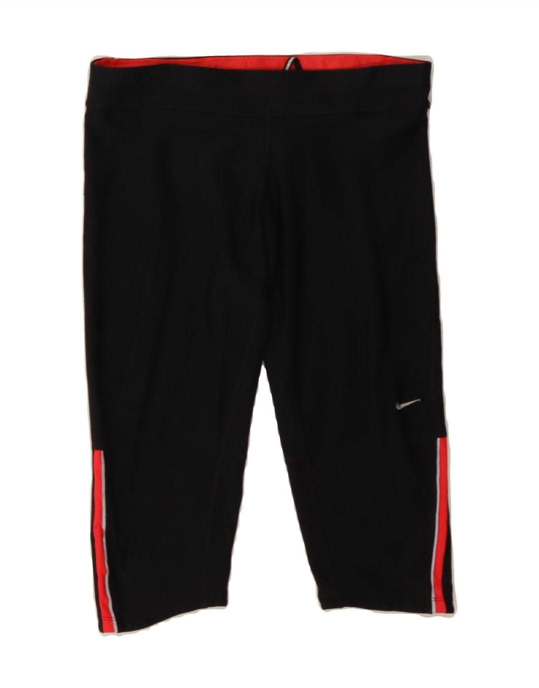NIKE Womens Dri Fit Capri Tracksuit Trousers UK 14 Medium  Black Polyester Vintage Nike and Second-Hand Nike from Messina Hembry 