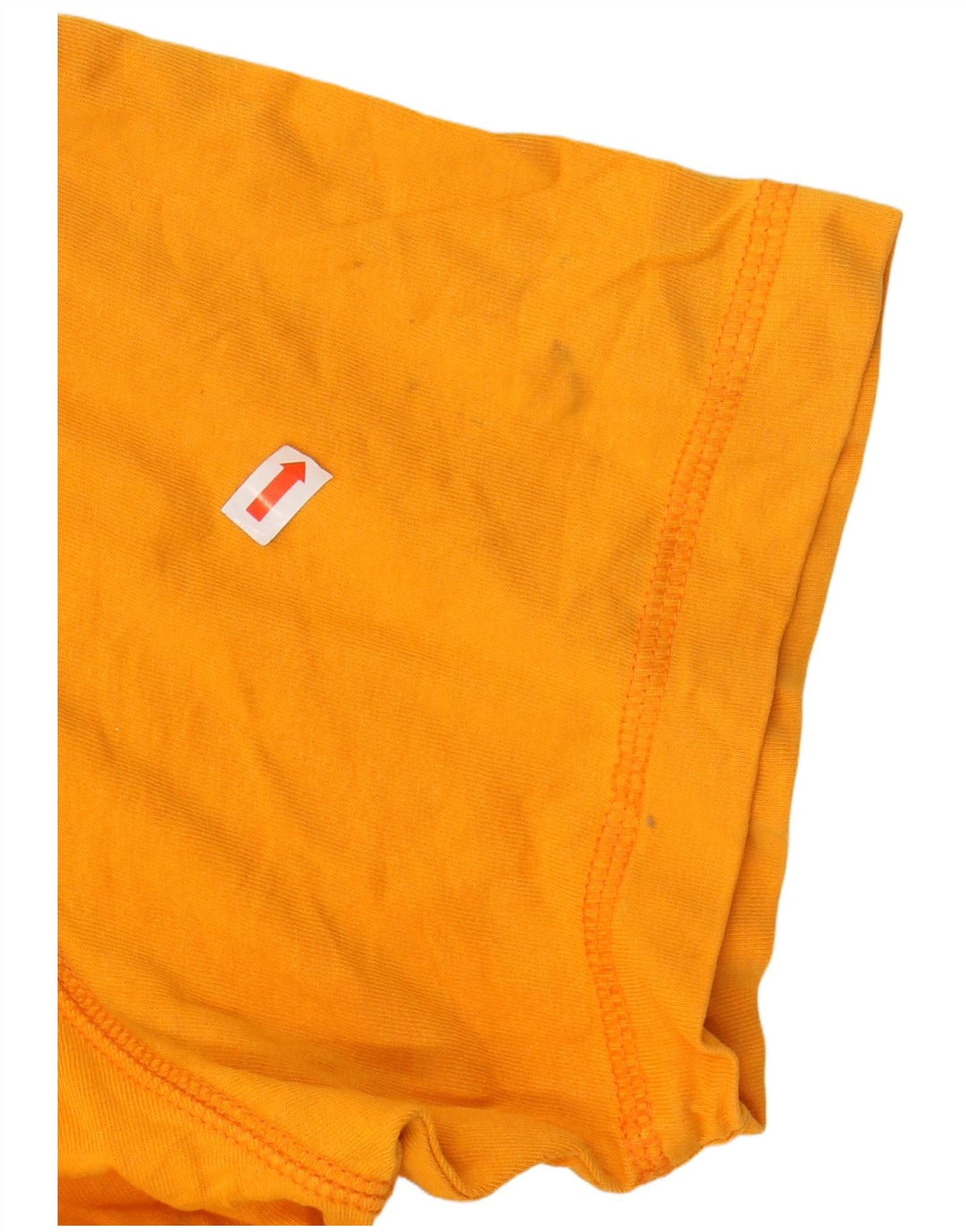 NIKE Mens T-Shirt Top UK 39/41 Medium Orange