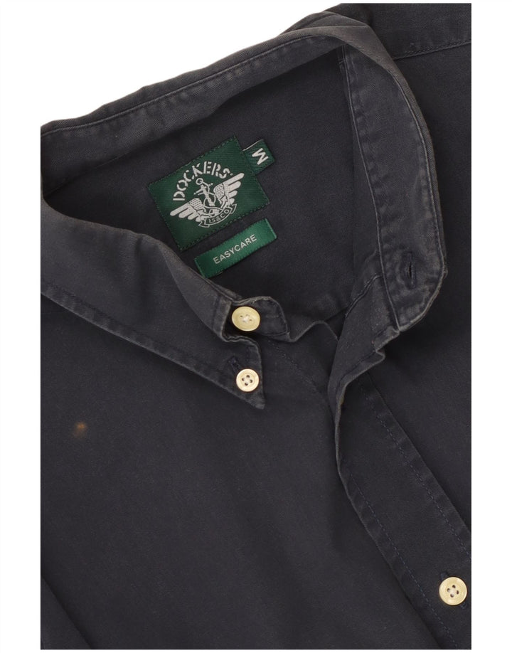 Dockers Mens Shirt Medium Black