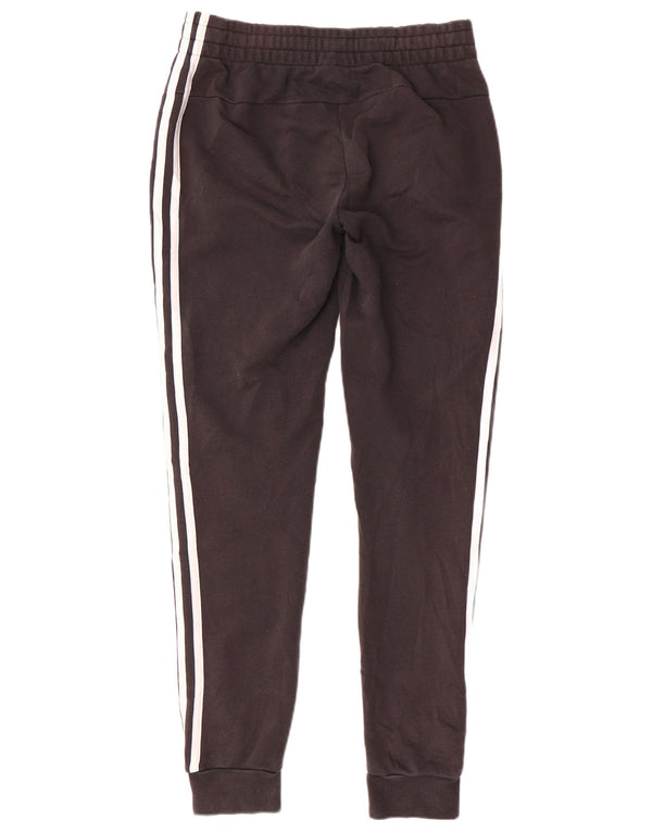 Adidas Womens Tracksuit Trousers Joggers UK 8/10 Small  Black Cotton