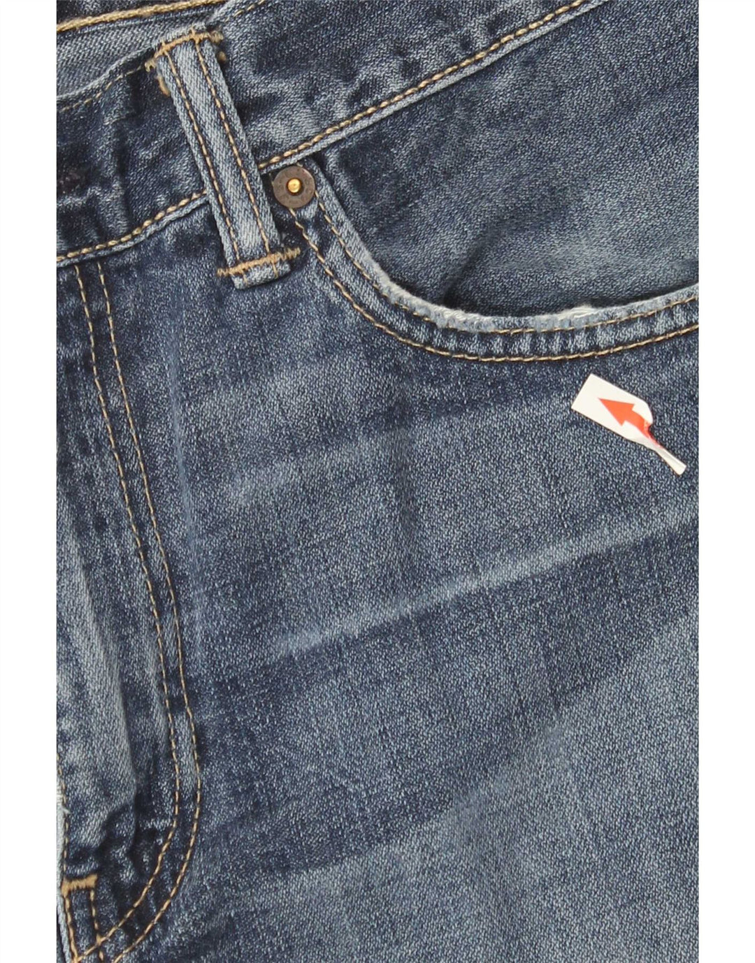 Levi's Womens 508 Straight Jeans W32 L28 Blue