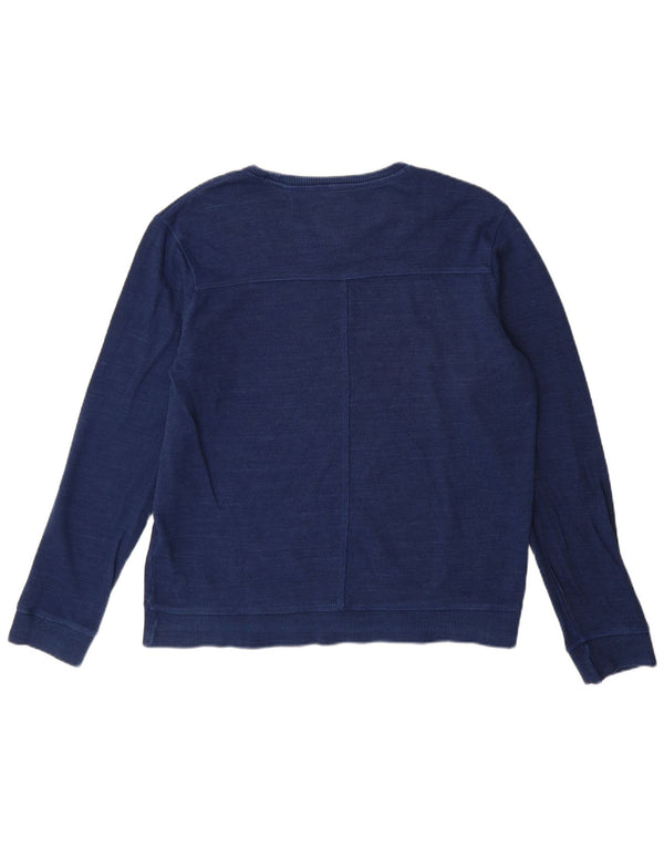 Fat Face Mens Sweatshirt Jumper Medium Navy Blue Cotton