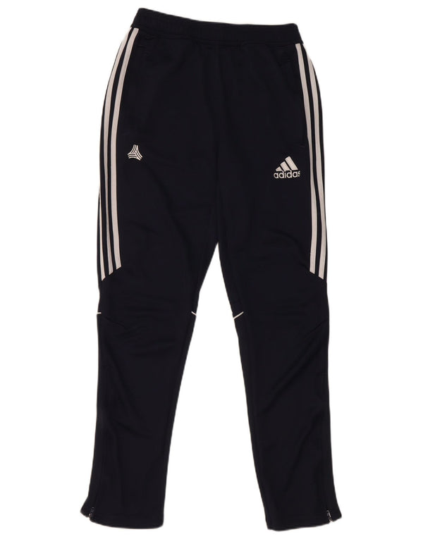 Adidas Boys Climacool Tracksuit Trousers 13-14 Years Navy Blue Sports