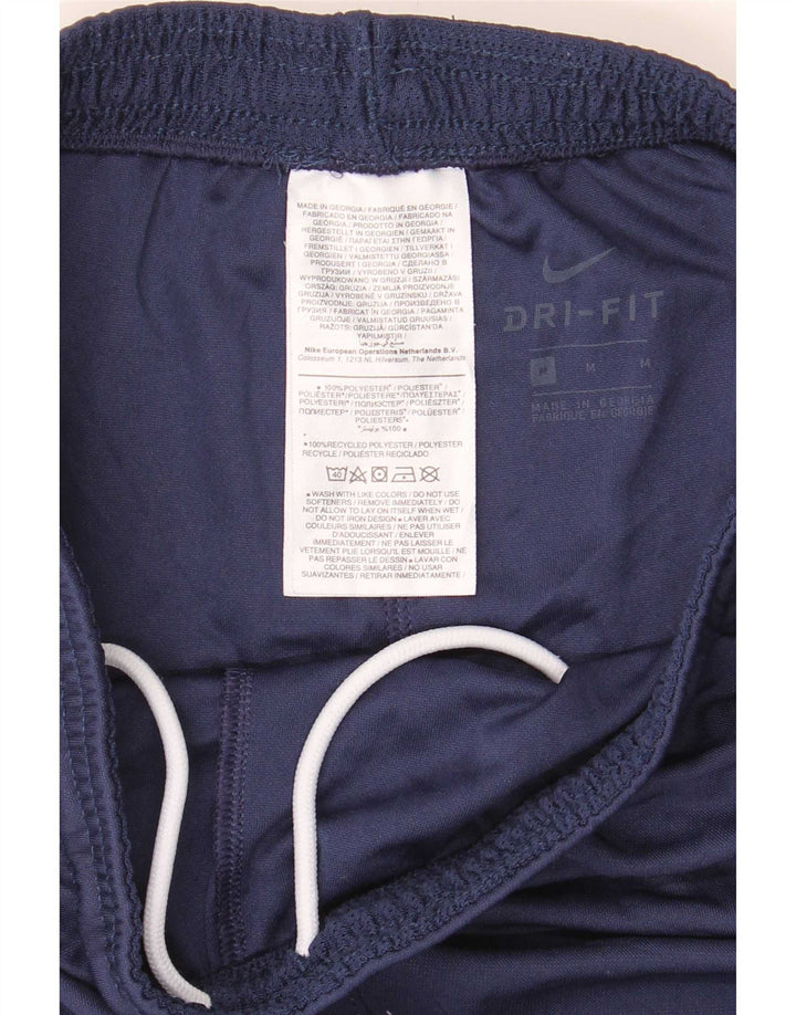 Nike Mens Regular Sport Shorts Medium Navy Blue Polyester
