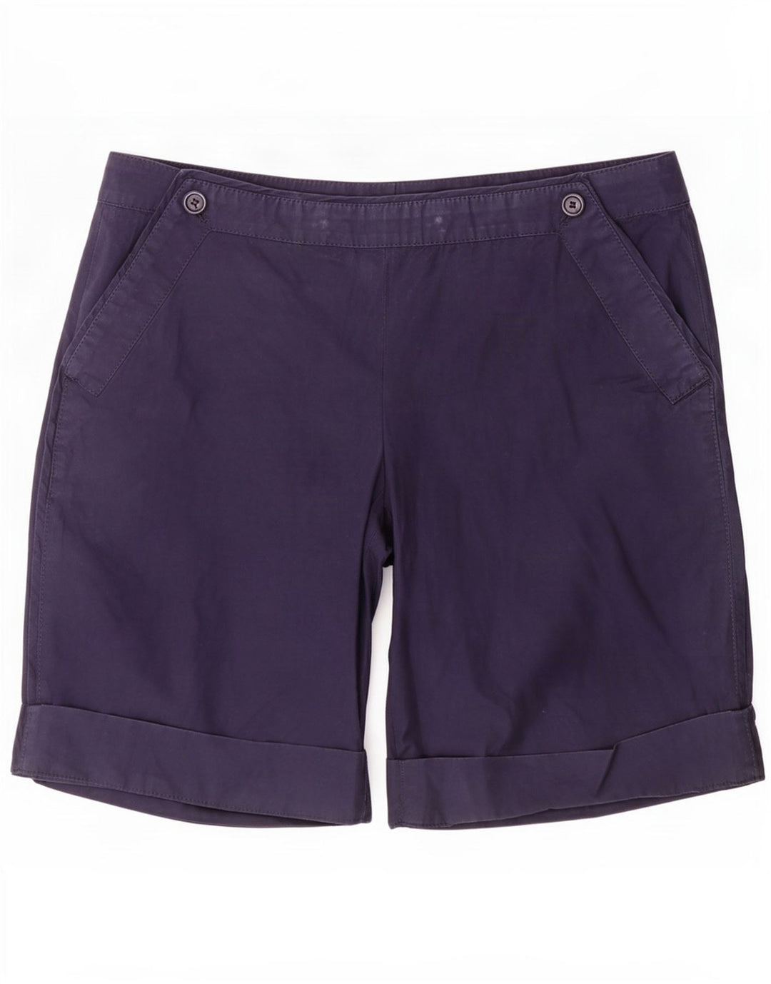 Hugo Boss Womens Chino Shorts Large W32 Navy Blue