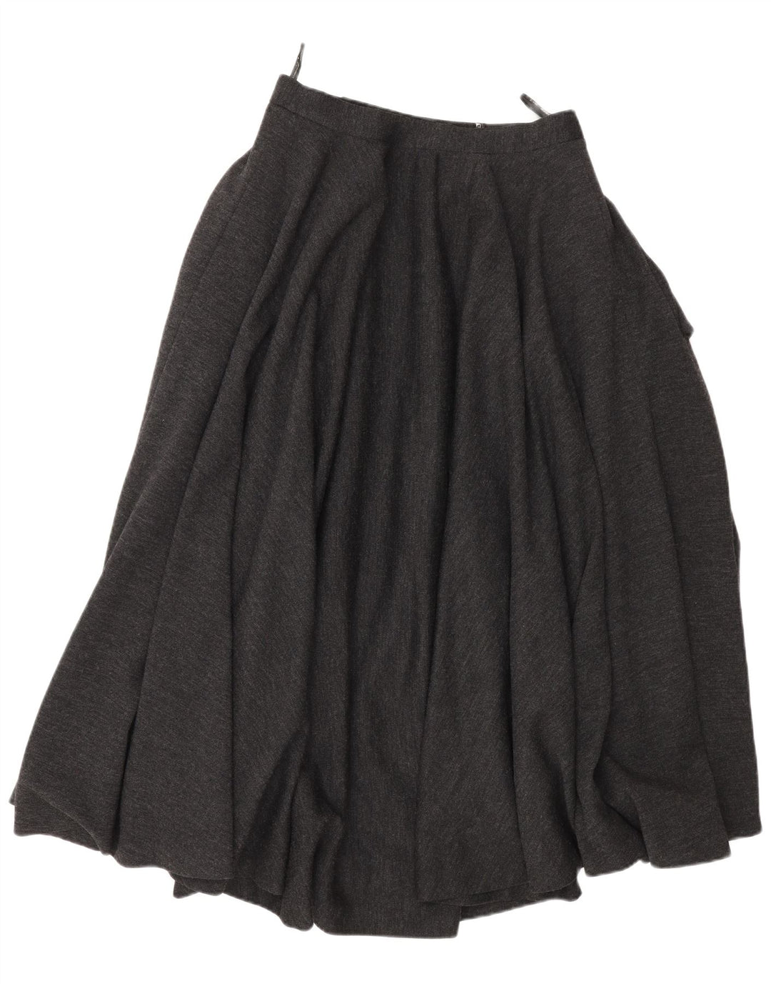 Florence Womens High Waist Flared Skirt W26 Small Grey