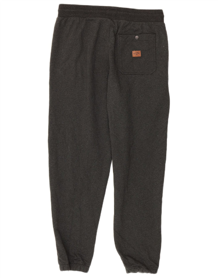 Billabong Mens Tracksuit Trousers Joggers Small  Grey Cotton
