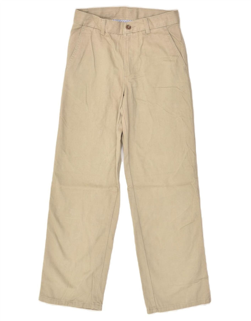 CHAPS Boys Straight Casual Trousers 11-12 Years W24 L26  Beige Cotton | Vintage Chaps | Thrift | Second-Hand Chaps | Used Clothing | Messina Hembry 