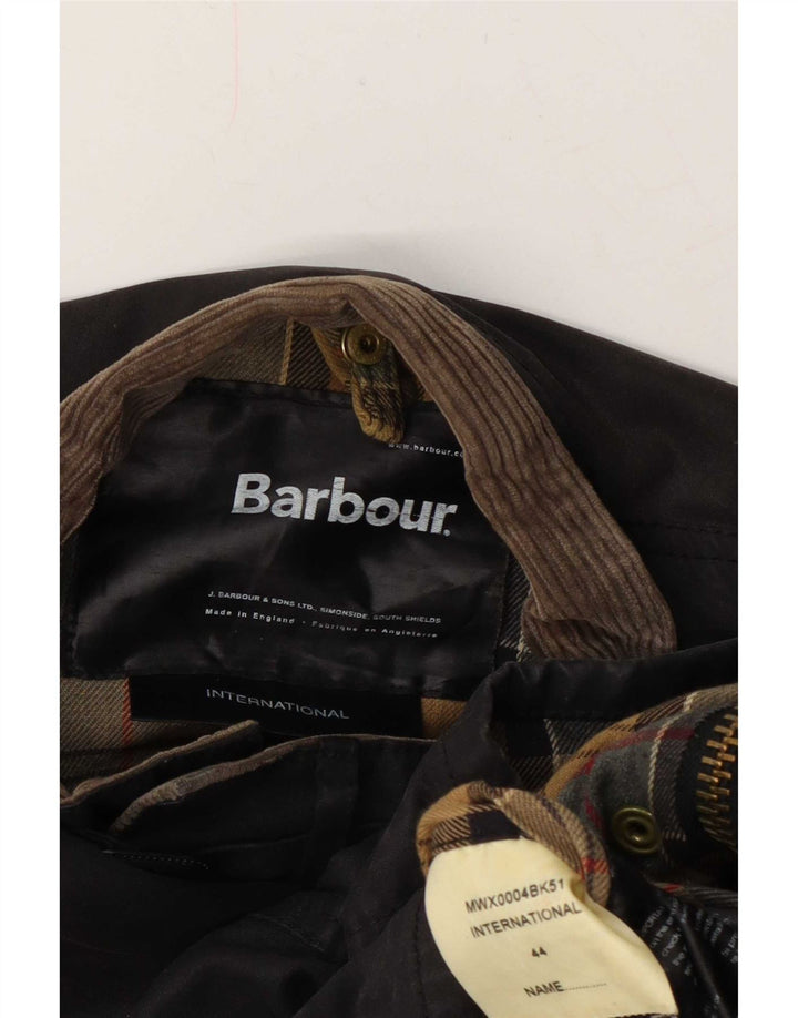 Barbour Mens Waxed Cotton Jacket UK 44 Large Brown