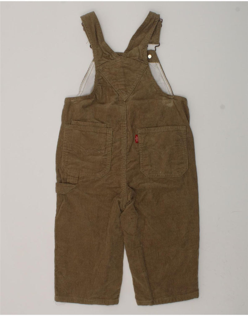 LEVI'S Baby Boys Dungarees Corduroy Trousers 18-24 Months W22 L10 Brown | Vintage Levi's | Thrift | Second-Hand Levi's | Used Clothing | Messina Hembry 