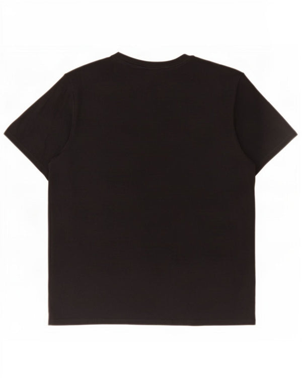 Nike Mens Dri Fit Graphic T-Shirt Top Large Black
