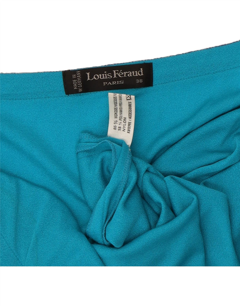 LOUIS FERAUD Womens Cami Top EU 38 Medium Blue Viscose Vintage Louis Feraud and Second-Hand Louis Feraud from Messina Hembry 