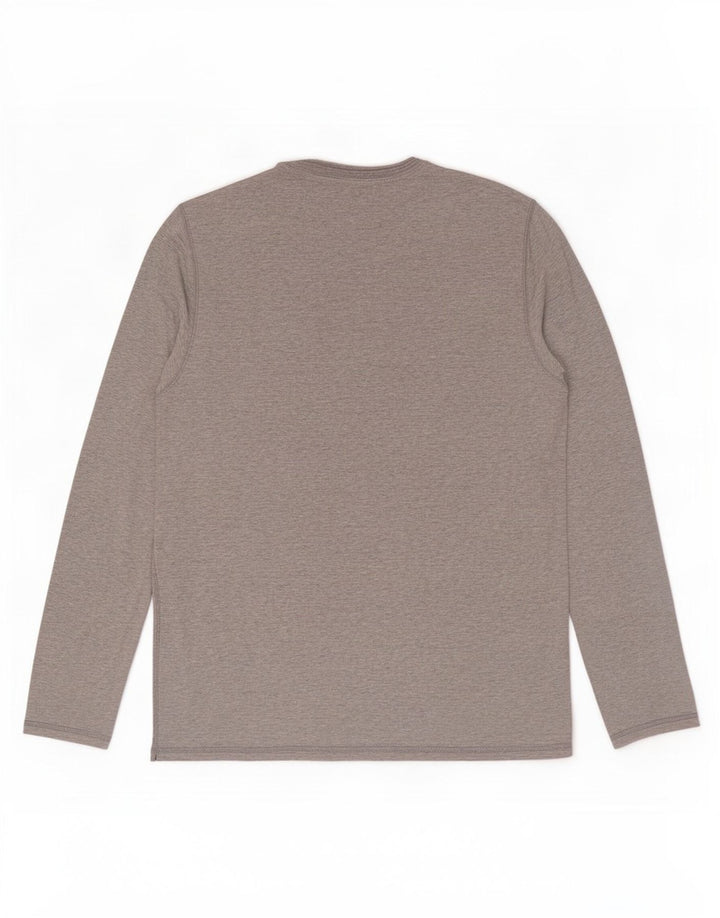 Levi's Mens Standard Fit Top Long Sleeve Medium Grey Flecked