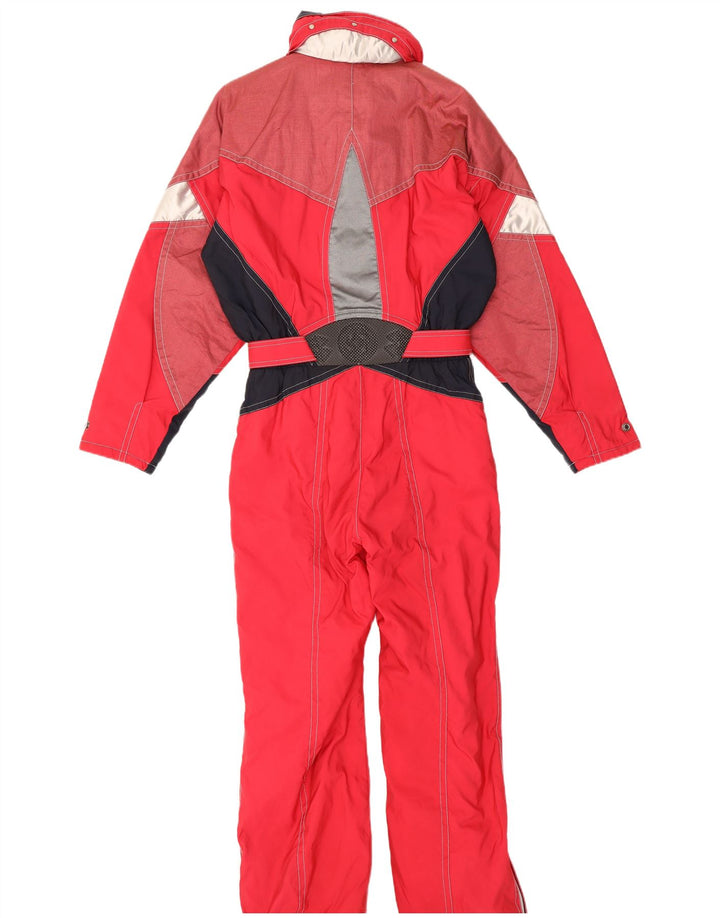 Colmar Womens Ski Jumpsuit IT 44 Medium Pink Colourblock