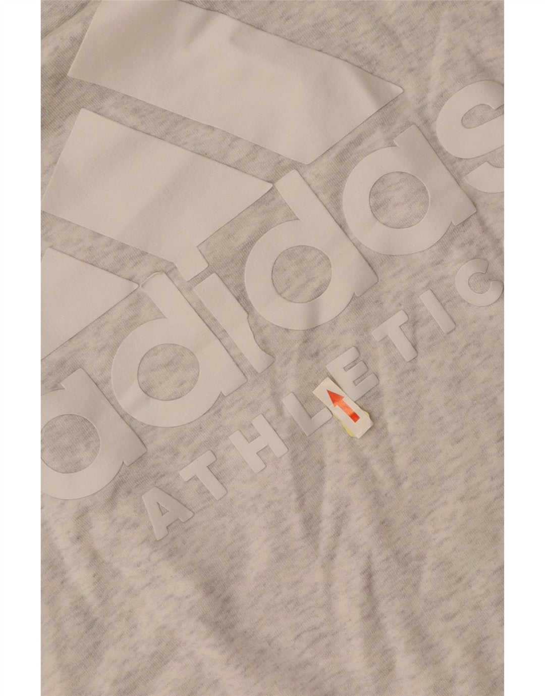 ADIDAS Womens Graphic Sweatshirt Jumper UK 16 Large Grey