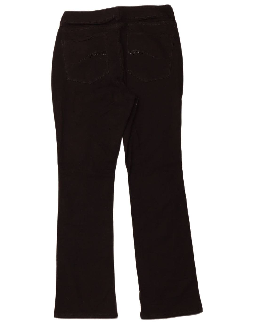 LEE Womens Modern Series Bootcut Casual Trousers US 10 Large W30 L31 Black