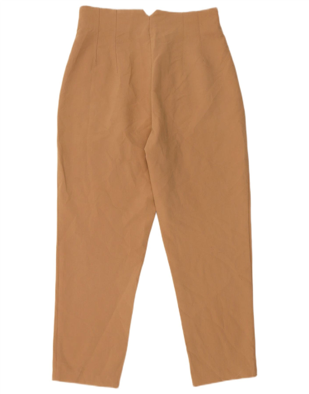 Zara Womens Tapered Suit Trousers Medium W28 L26 Beige