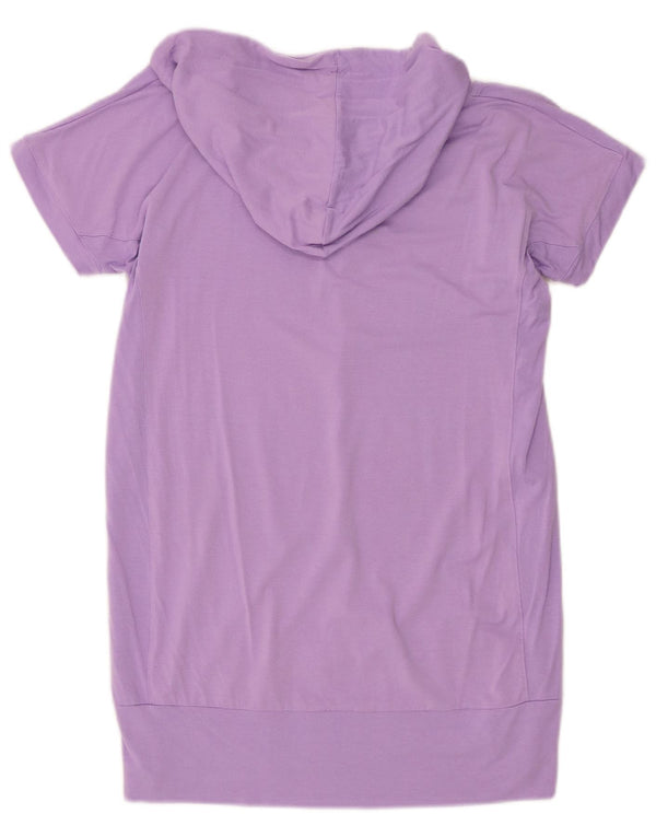 Ellesse Womens Graphic T-Shirt Top UK 16 Large Purple Viscose
