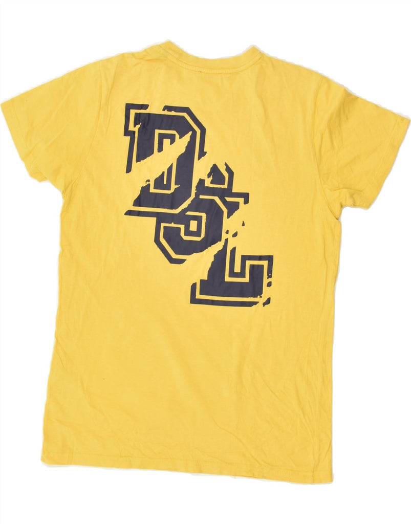 DIESEL Boys Graphic T-Shirt Top 11-12 Years Yellow Cotton | Vintage Diesel | Thrift | Second-Hand Diesel | Used Clothing | Messina Hembry 